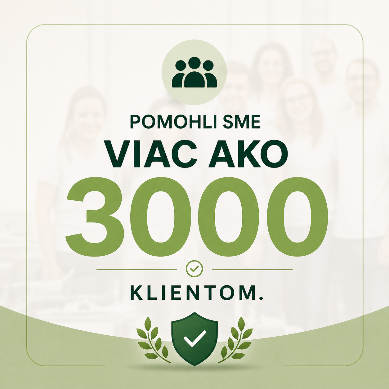 Viac ako 3000 klientov